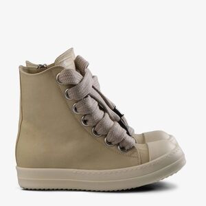 Rick Owens Leather Sneakers Jumbo Lace